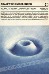 Adam Wiśniewski - Snerg - Uniform Theory of Space-time