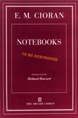 Emil Cioran - Notebooks
